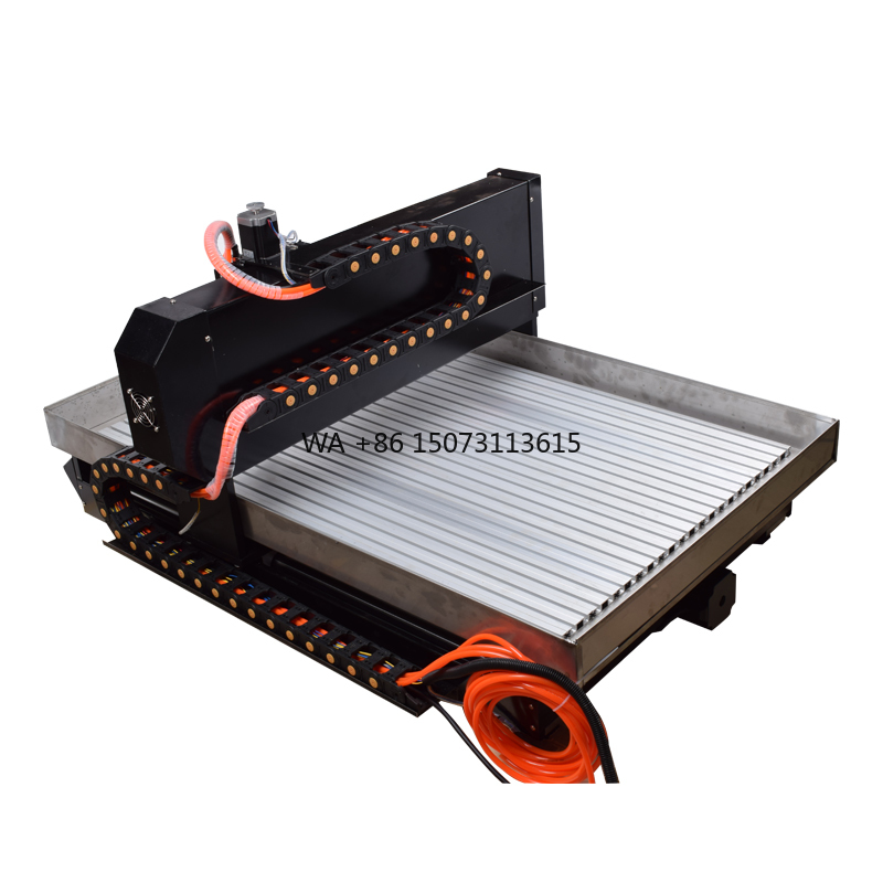 Mini Laser Engraver Cnc Router - 2200 W Su Soğutma Mili Çelik