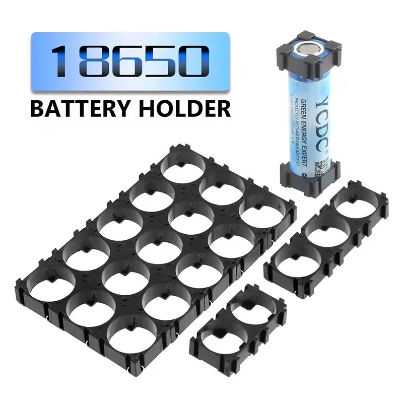Spot Welder 18650 Battery Pack - 100 Adet 18650 Pil Tutucu Plastik