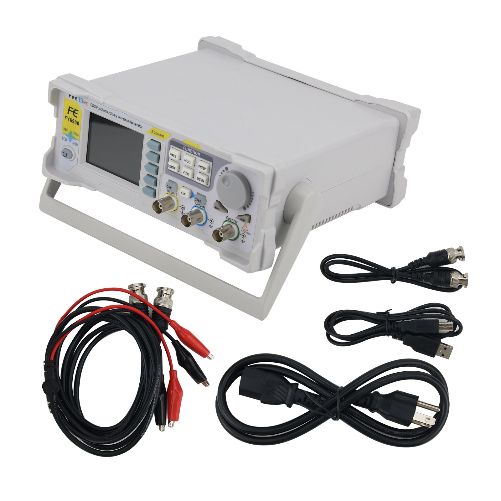 Function Arbitrary Waveform Generator - FY6900-50M 50MHz 2 Kanallı Fonksiyonlu Keyfi