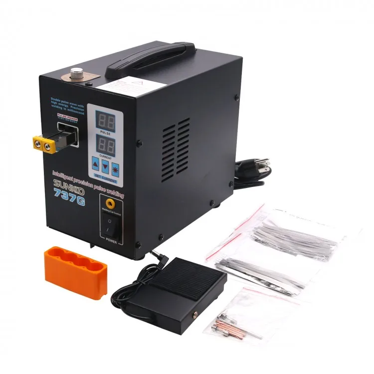 Spot Welder 18650 Battery Pack - 737G Nokta Kaynak Makinesi 110V 1.5KW