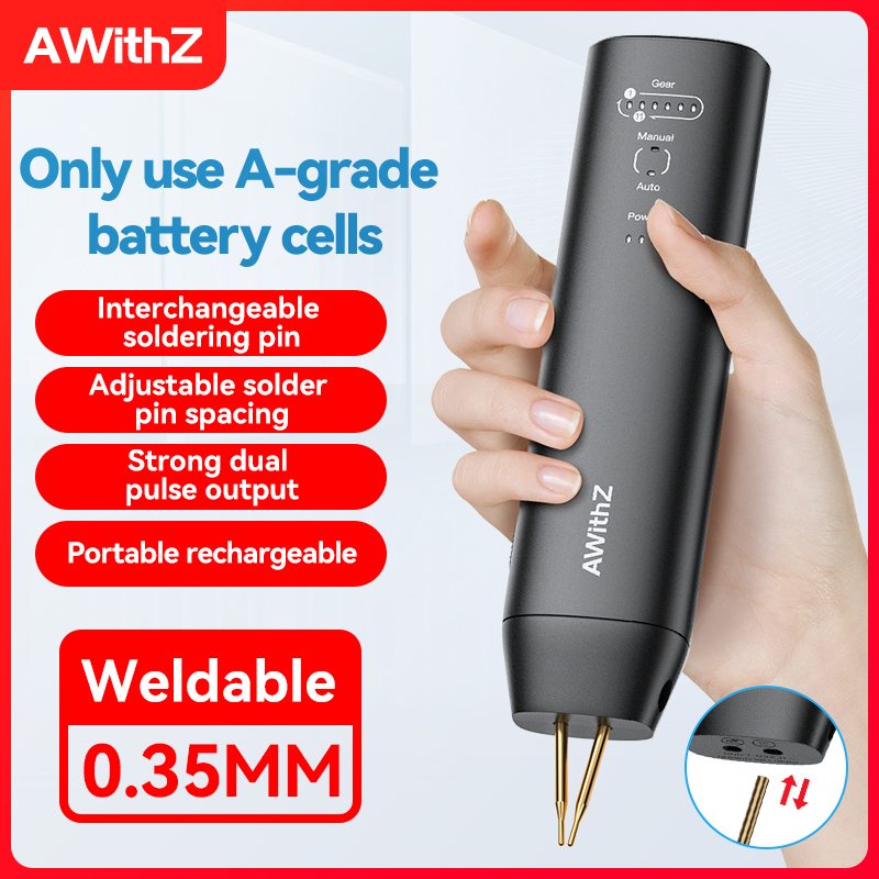 Spot Welder 18650 Battery Pack - Awithz Taşınabilir Pil Nokta Kaynakçı DIY
