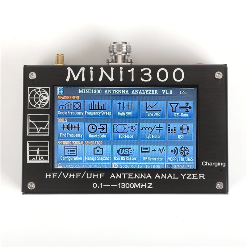 ABUI-Mini1300 4.3 İnç Vektör A - Signal Generator Spectrum Analyzer incelemesi ve fiyatı