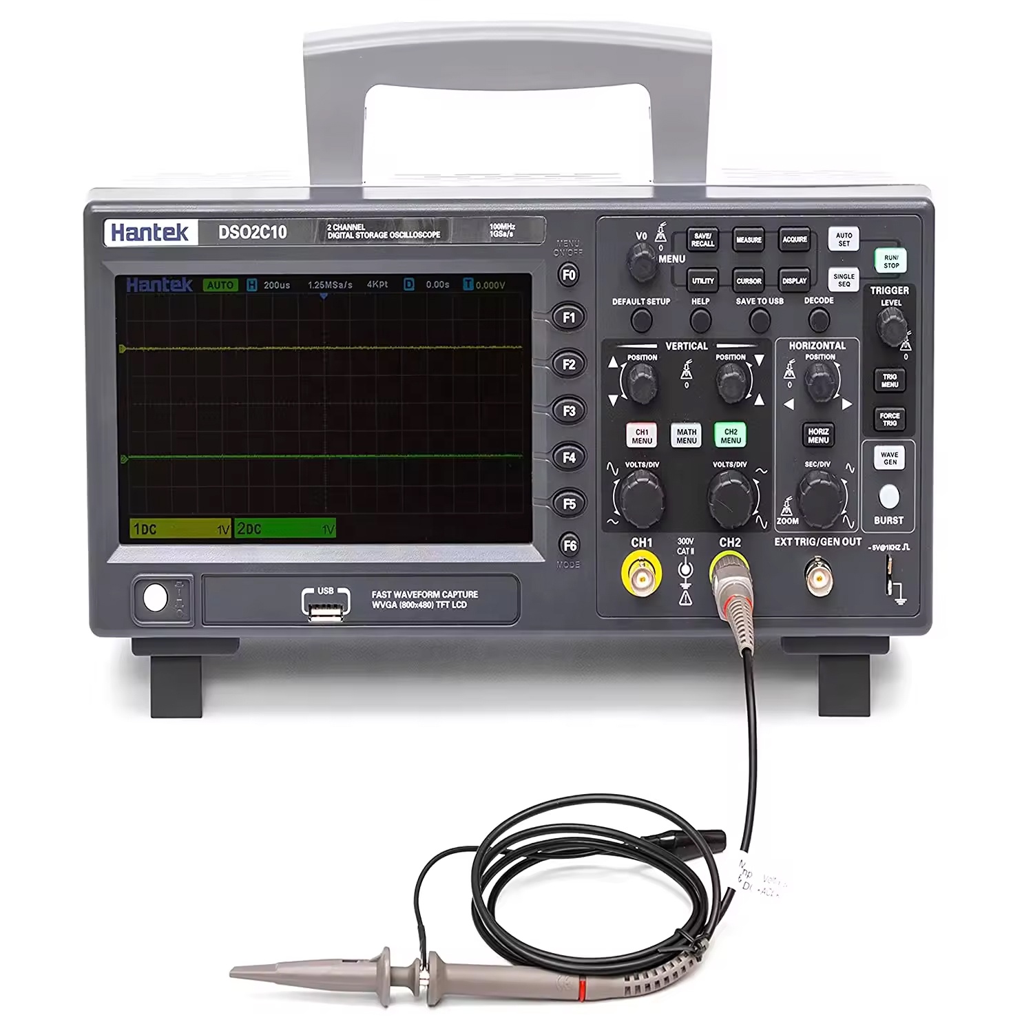 DSO2C10 DSO2C15 DSO2C10 2 Kana - Digital Storage Oscilloscope 100Mhz incelemesi ve fiyatı