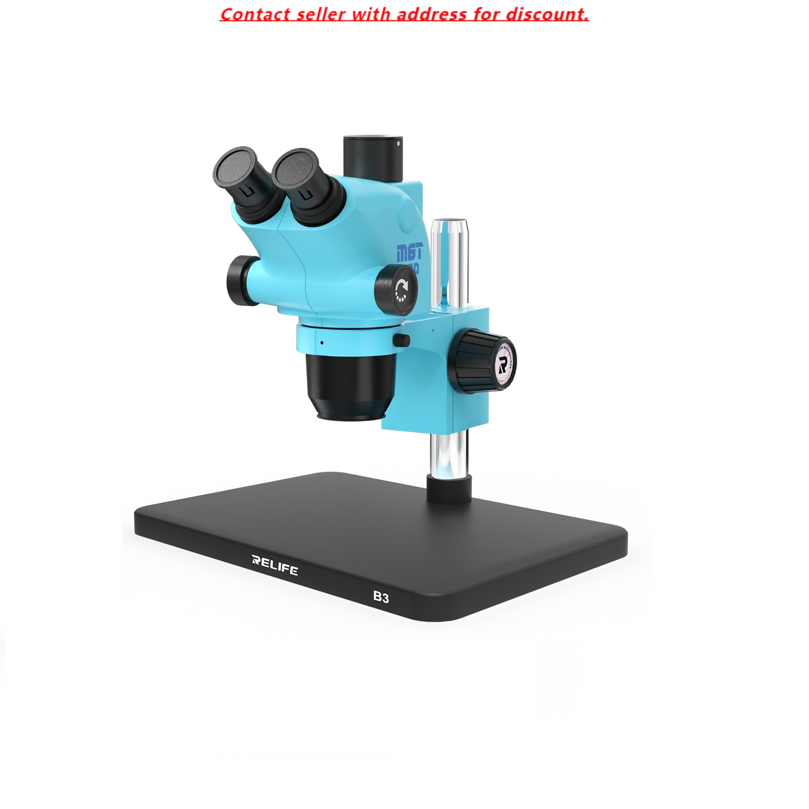 RELIFE RL-M6T Pro-B3 Trinoküle - Stereo Trinocular Microscope Pcb incelemesi ve fiyatı