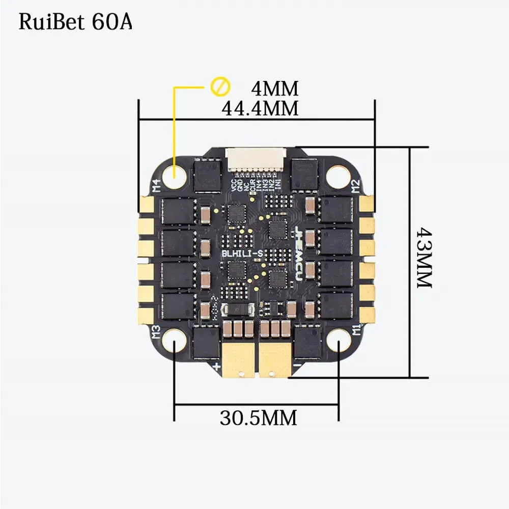 JHEMCU F7 F722 Uçuş Kontrol Ci - Fpv Flight Controller F7 Stack 60A incelemesi ve fiyatı