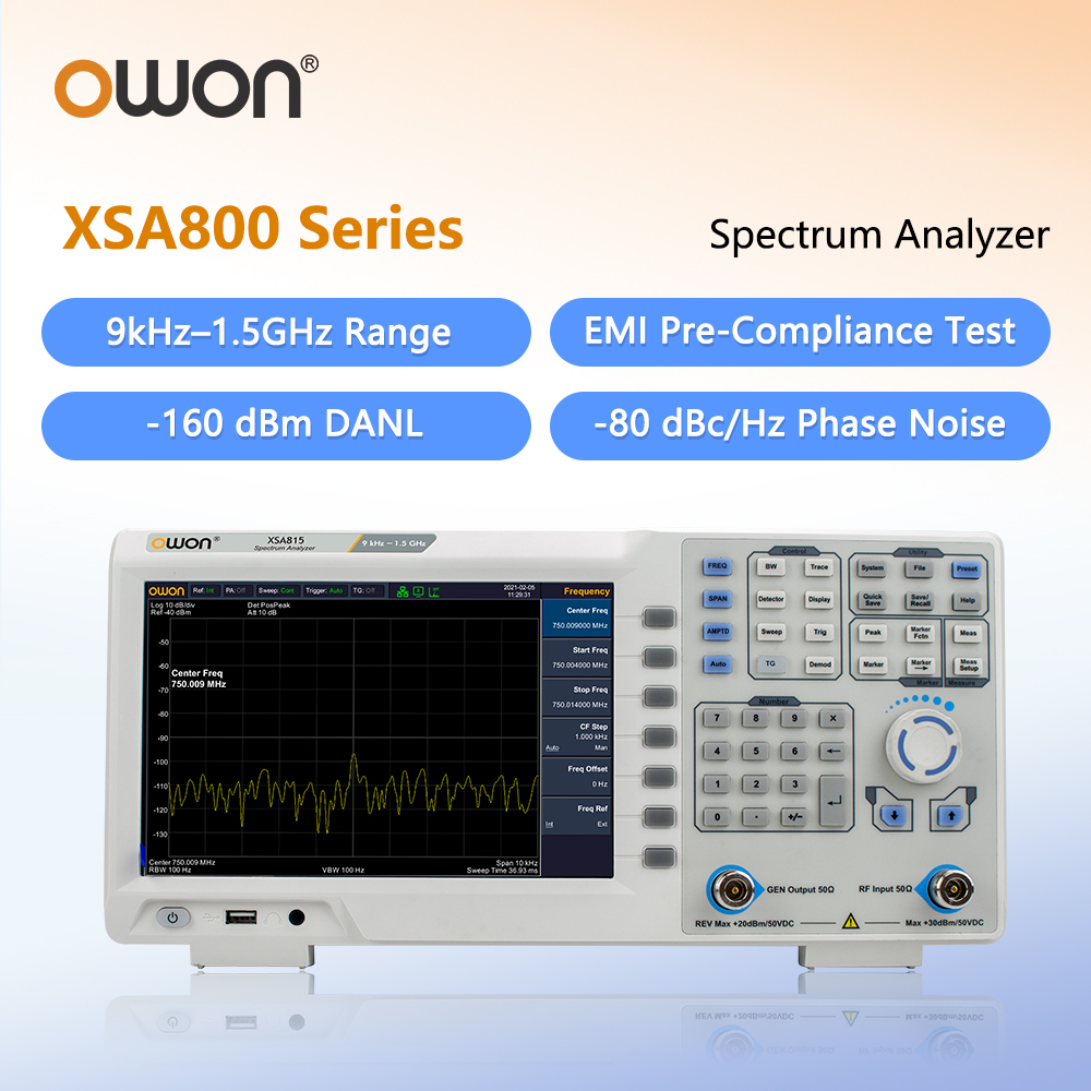 OWON Spektrum Analizörü İzleme - Signal Generator Spectrum Analyzer incelemesi ve fiyatı