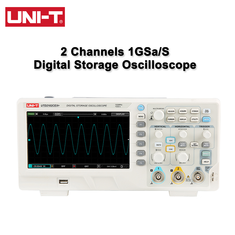 UNI-T Dijital Osiloskop UTD210 - Digital Storage Oscilloscope 100Mhz incelemesi ve fiyatı