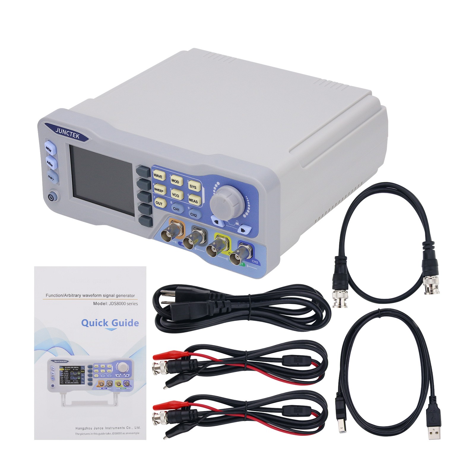 Stokta mevcut JDS8080 80MHz Çi - Function Arbitrary Waveform Generator incelemesi ve fiyatı
