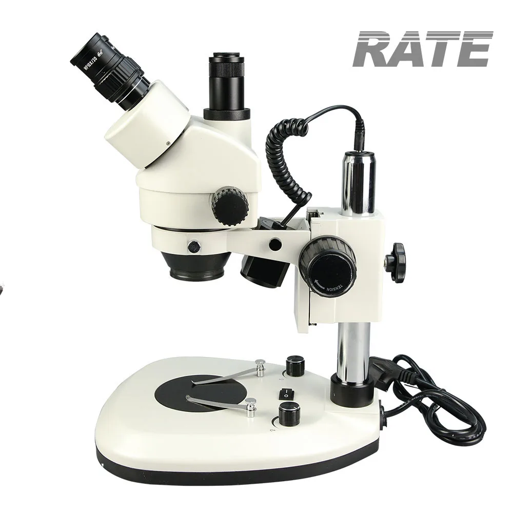 Fabrika 7x-45x Optik Endüstriy - Stereo Trinocular Microscope Pcb incelemesi ve fiyatı