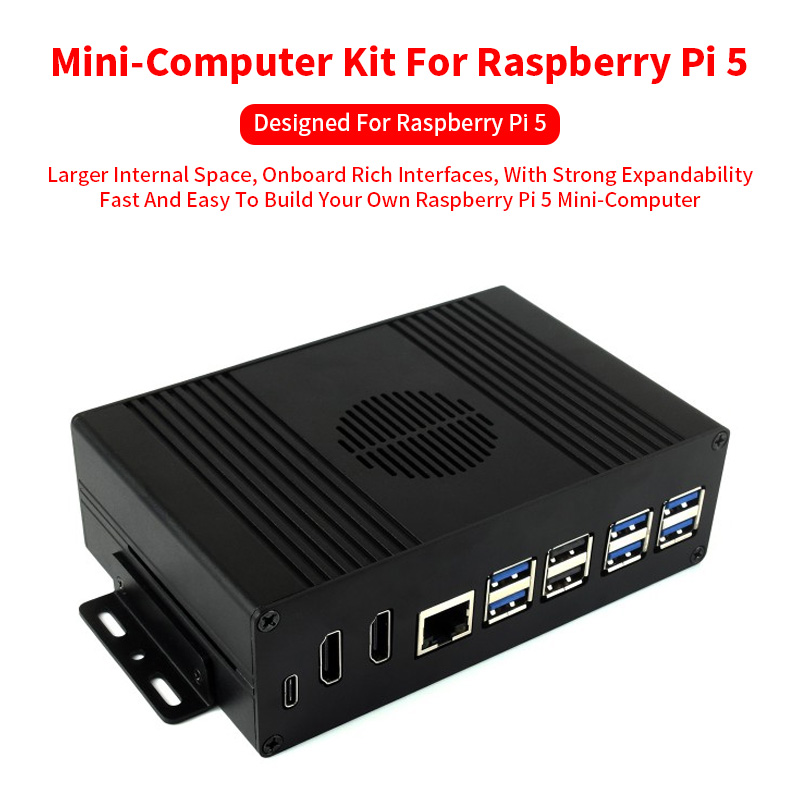 Ahududu Pi 5 All-In-One mini-b - Raspberry Pi 5 8Gb Kit incelemesi ve fiyatı
