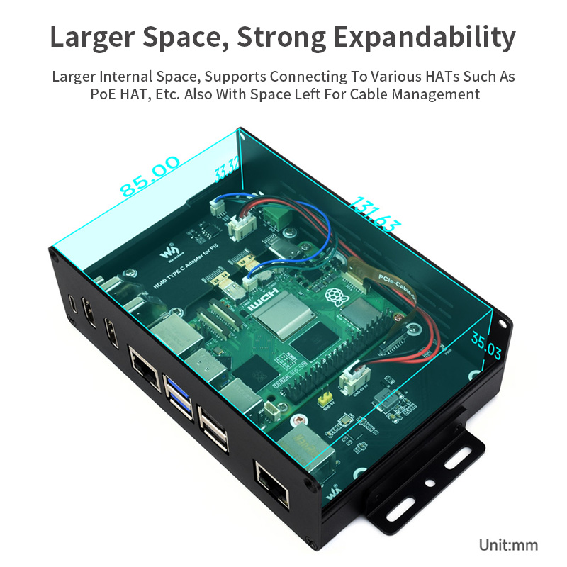 Ahududu Pi 5 All-In-One mini-b - Raspberry Pi 5 8Gb Kit incelemesi ve fiyatı