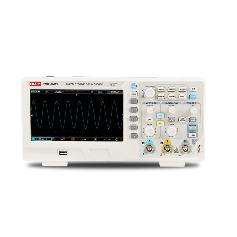 UTD2102CEX+ Yüksek Hassasiyetl - Digital Storage Oscilloscope 100Mhz incelemesi ve fiyatı