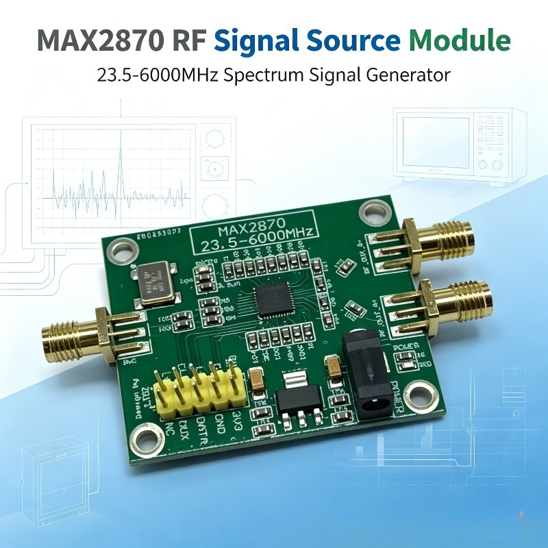 MAX2870 23.5–6000MHz RF Sinyal - Signal Generator Spectrum Analyzer incelemesi ve fiyatı