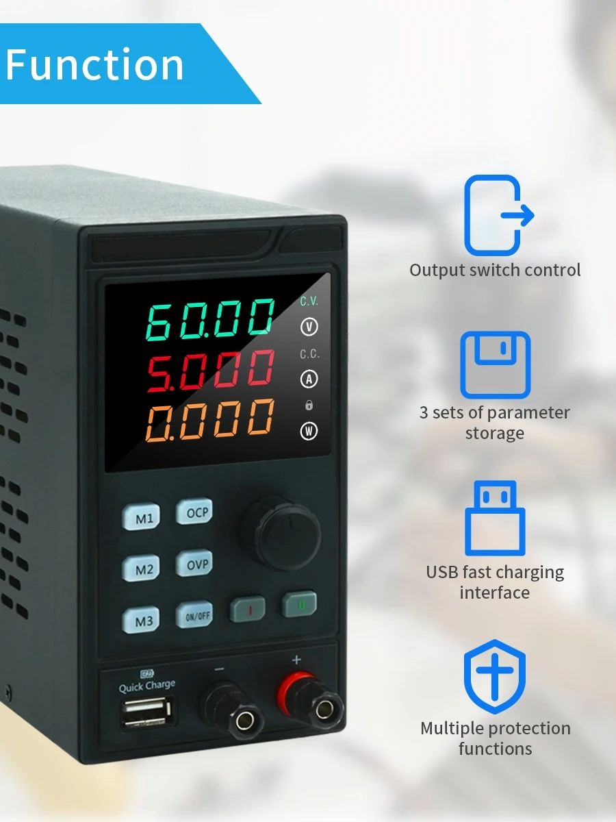 MYAMI 30V 32V 10A USB/RS485 60 - Programmable Dc Power Supply 30V 10A incelemesi ve fiyatı