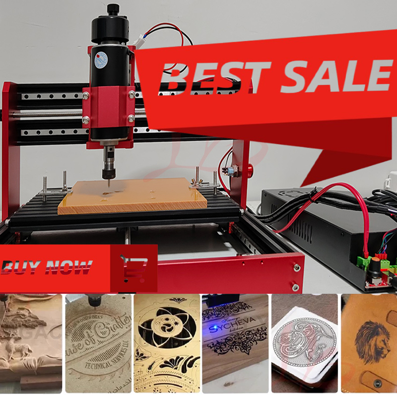Mini 3020 Kare Raylı Tam Metal - Mini Laser Engraver Cnc Router incelemesi ve fiyatı