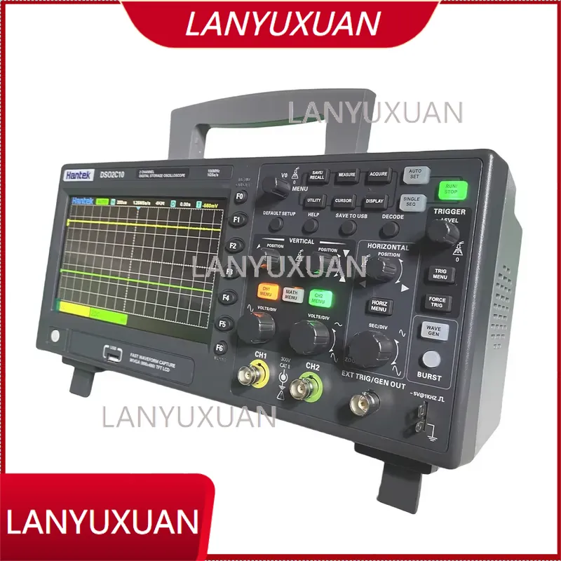 Hantek DSO2C10 Dijital Depolam - Digital Storage Oscilloscope 100Mhz incelemesi ve fiyatı