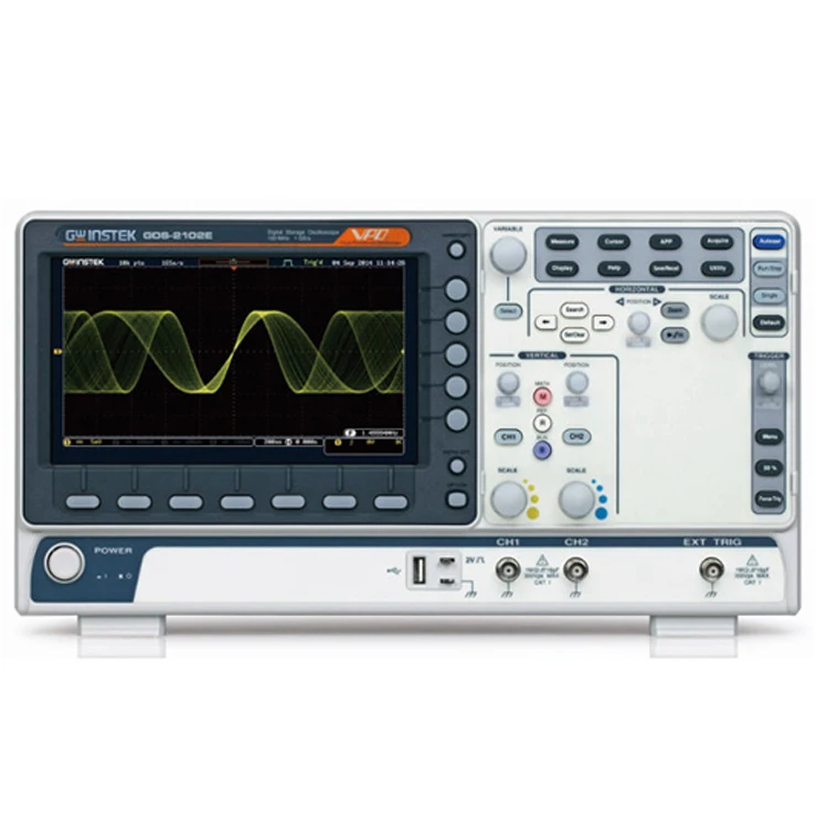 Gwinstek GDS-2000E Serisi GDS- - Digital Storage Oscilloscope 100Mhz incelemesi ve fiyatı