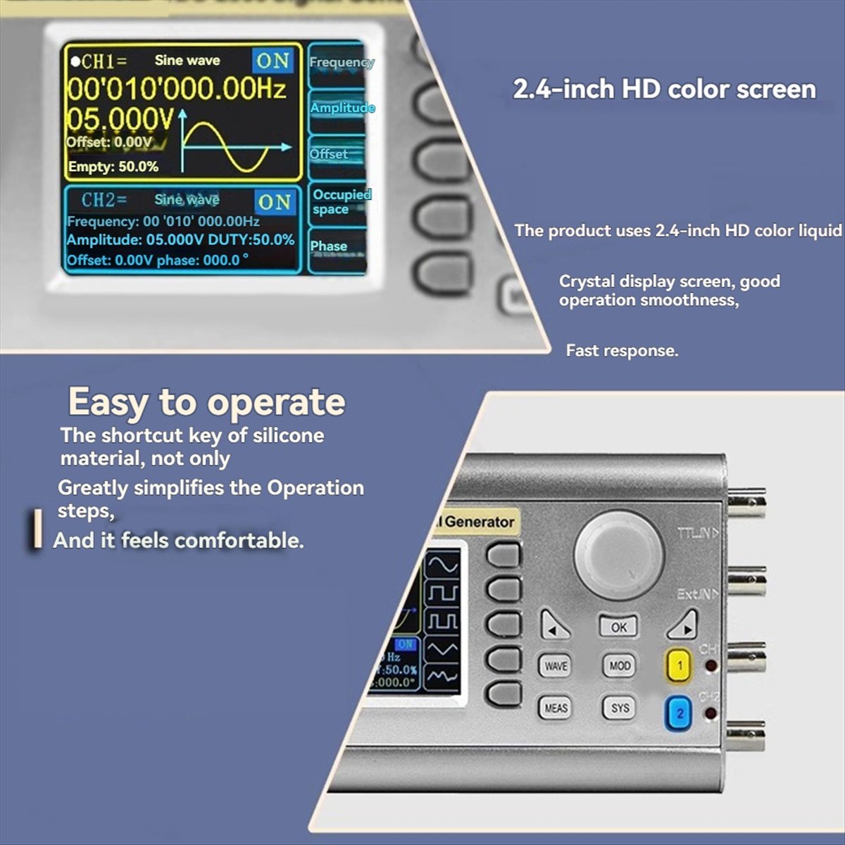 Dost canlısı! JDS2900 Çift Kan - Function Arbitrary Waveform Generator incelemesi ve fiyatı
