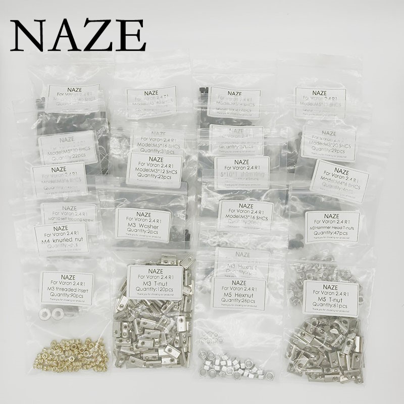 NAZE Voron2.4 3D yazıcı R1/R2  - Voron 2.4 R2 Kit incelemesi ve fiyatı