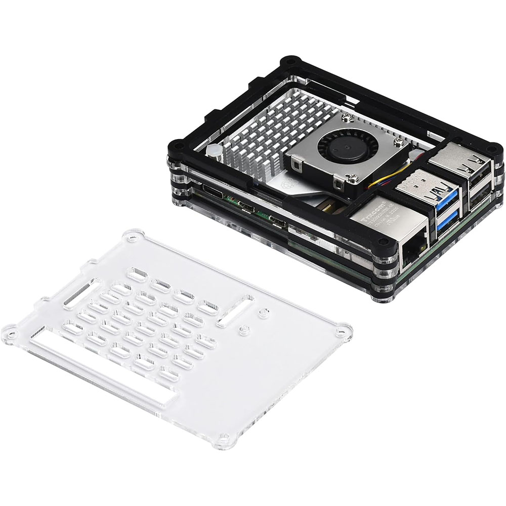 Ahududu Pi 5 için aktif soğutu - Raspberry Pi 5 8Gb Kit incelemesi ve fiyatı